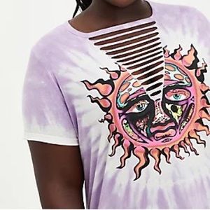 NWT torrid sublime classic fit slash tee